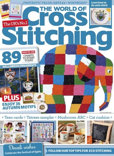 The World of Cross Stitching – October 2023 Cover