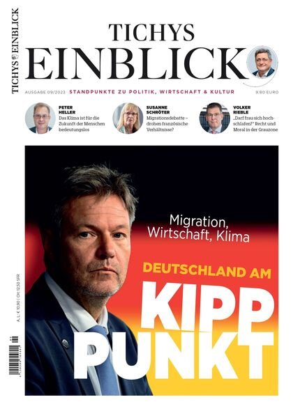 Tichys Einblick – September 2023 Cover