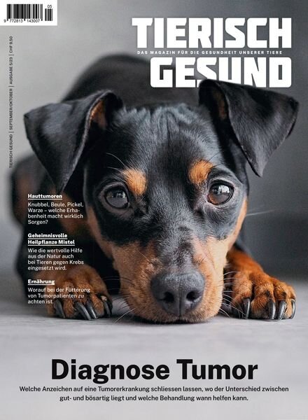 Tierisch Gesund – September-Oktober 2023 Cover