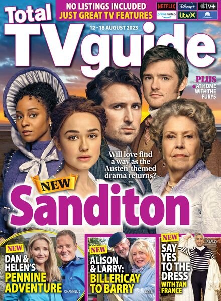 Total TV Guide – Issue 33 – 12 August 2023 Cover