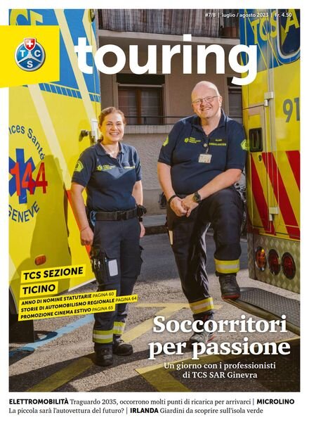 Touring Italiano – Luglio-Agosto 2023 Cover