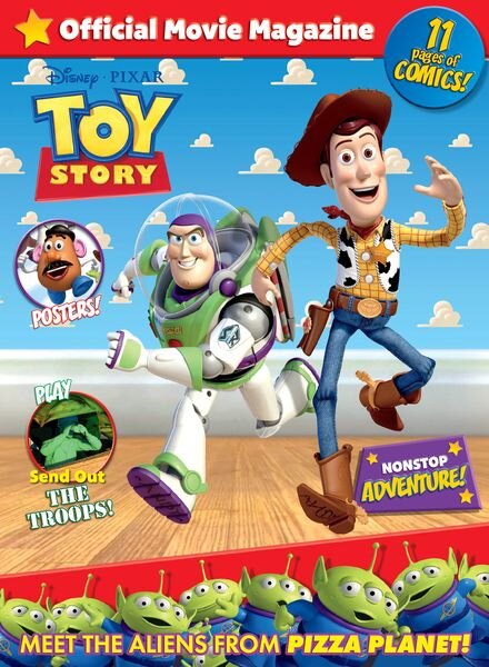 Toy Story Official Movie Magazine – August 2023 Cover
