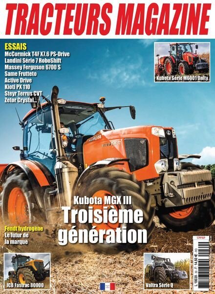 Tracteurs Magazine – Juillet-Septembre 2023 Cover
