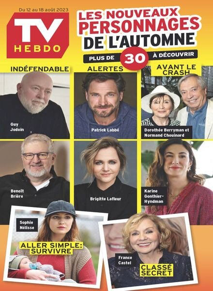 TV Hebdo – 12 Aout 2023 Cover