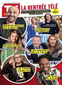 TV Hebdo – 2 Septembre 2023