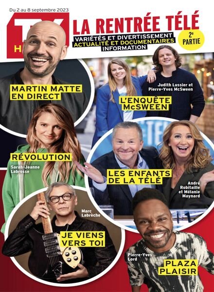 TV Hebdo – 2 Septembre 2023 Cover