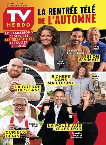 TV Hebdo – 26 Aout 2023 Cover