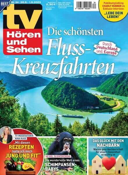 TV Horen und Sehen – 18 August 2023 Cover