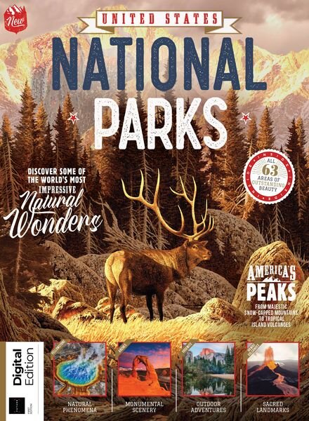 US National Parks – 1st Edition – August 2023 Cover