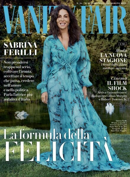 Vanity Fair Italia – 30 Agosto 2023 Cover