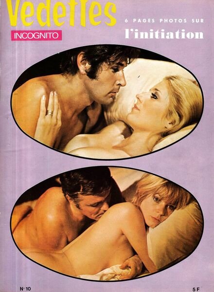 Vedettes Incognito 2nd Edition – N 10 1970 Cover
