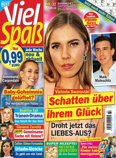 Viel Spass – 2 August 2023 Cover