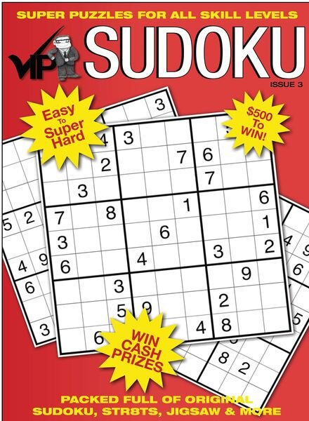 VIP Sudoku – Issue 3 – 4 August 2023 Cover