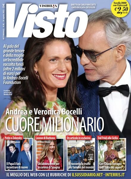 Visto – 24 Agosto 2023 Cover