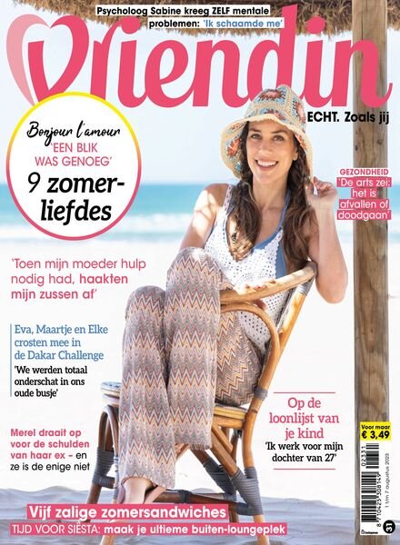 Vriendin – 1 Augustus 2023 Cover
