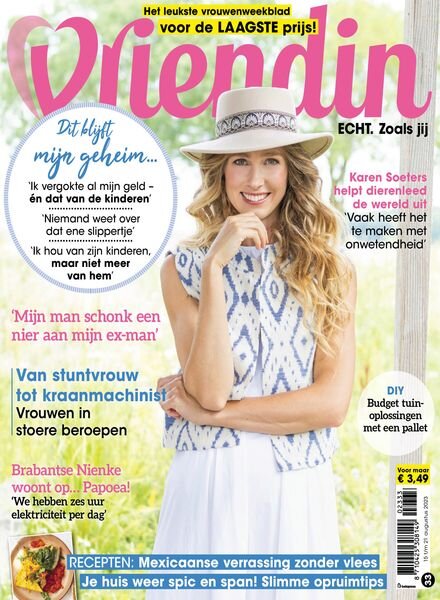Vriendin – 15 Augustus 2023 Cover