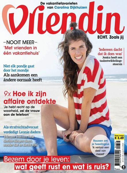 Vriendin – 22 Augustus 2023 Cover