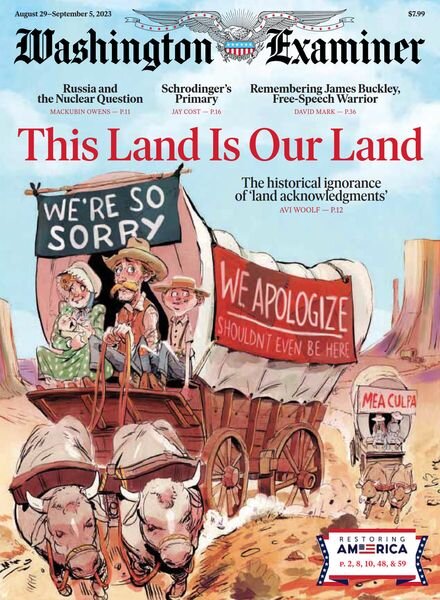 Washington Examiner – 29 August 2023 Cover