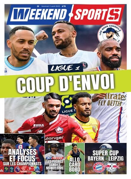 Week-end Sports – 11 Aout 2023 Cover