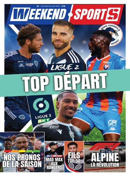 Week-end Sports – 4 Aout 2023 Cover