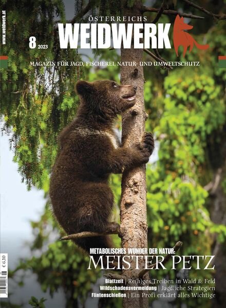 Weidwerk – August 2023 Cover