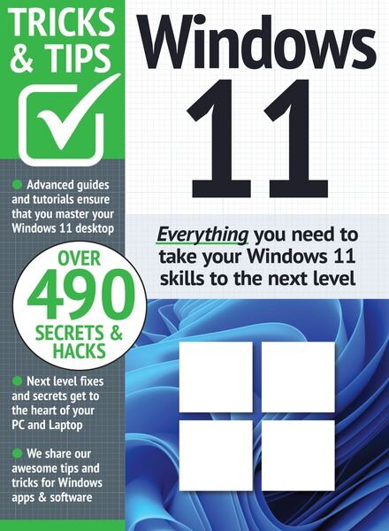 Windows 11 Tricks and Tips – 9th Edition – August 2023 Cover