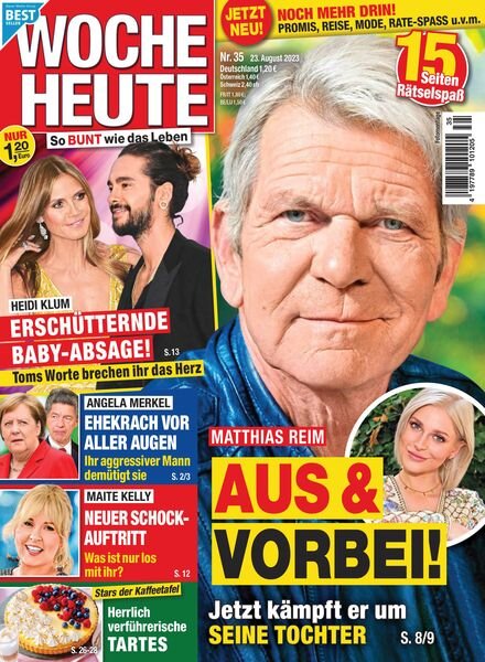 Woche Heute – 23 August 2023 Cover