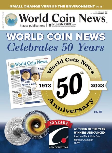 World Coin News – September 2023 Cover