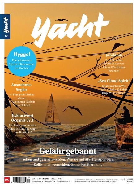 Yacht – August 2023 Cover