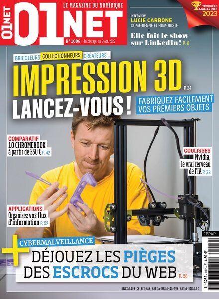 01net – 20 Septembre 2023 Cover