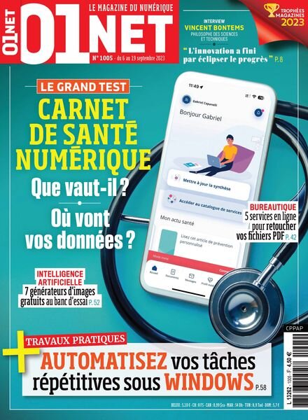 01net – 6 Septembre 2023 Cover