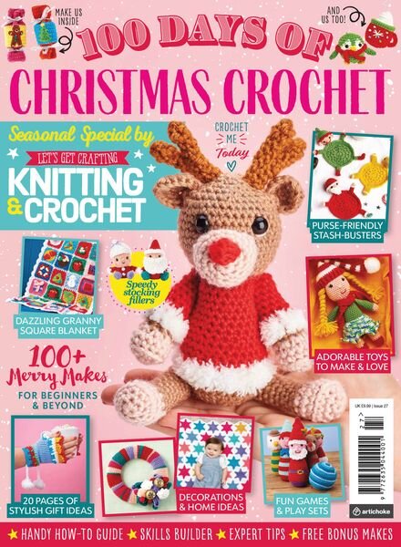 100 Days of Christmas Crochet – Issue 27 2023 Cover