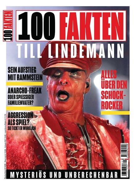 100 Fakten – Till Lindemann 2023 Cover