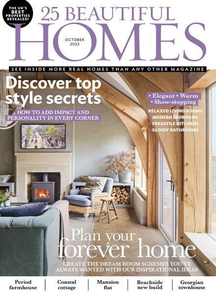25 Beautiful Homes – October 2023 Cover