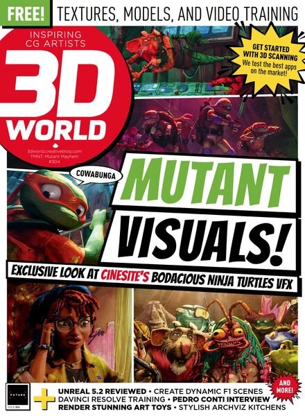 3D World UK – November 2023 Cover