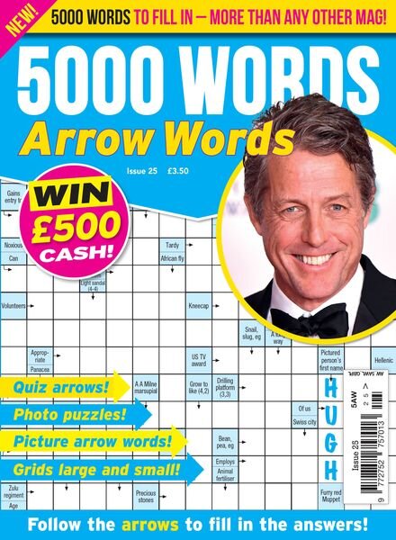 5000 Words Arrow words – Issue 25 – August 2023 Cover