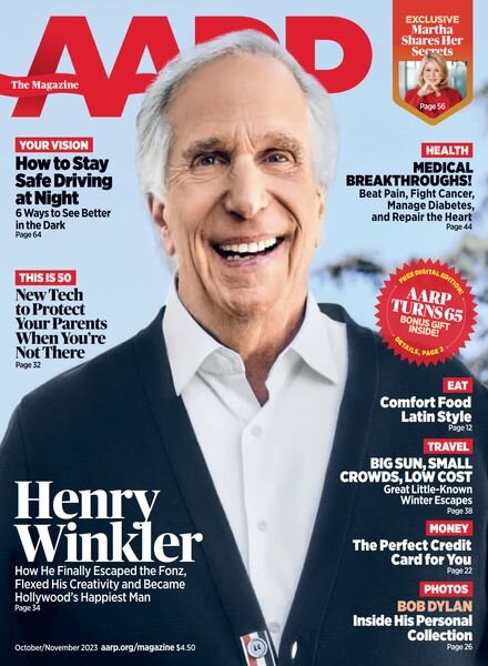 AARP The Magazine – October-November 2023 Cover
