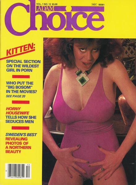 Adam’s Choice – Volume 1 N 12 1981 Cover