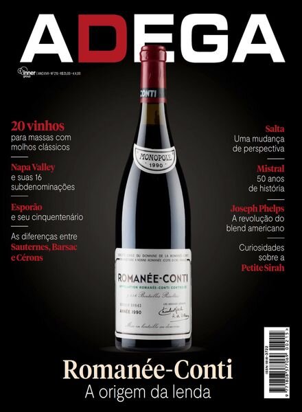 Adega – Edicao 215 – 4 Setembro 2023 Cover