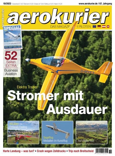 Aerokurier Germany – Oktober 2023 Cover