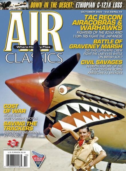 Air Classics Where History Flies! – October 2023 Cover