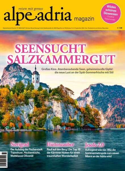 Alpe Adria Magazin – September 2023 Cover