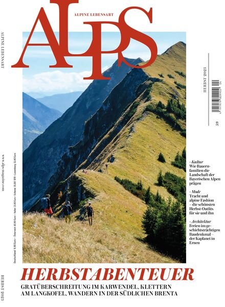 ALPS Magazin – Herbst 2023 Cover