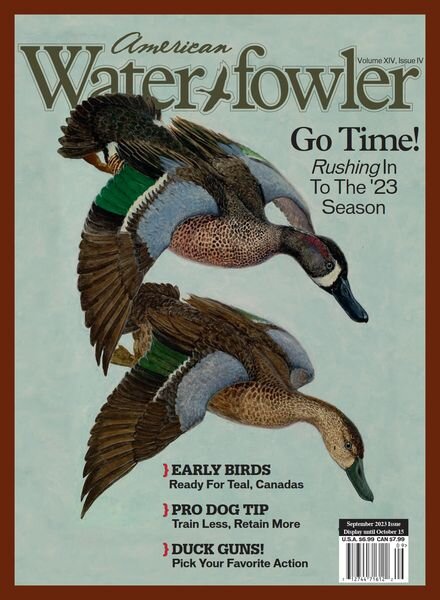 American Waterfowler – Volume XIV Issue IV – September 2023 Cover
