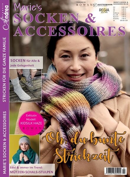 Andrea Kreativ – Marie’s Socken & Accessoires – September 2023 Cover