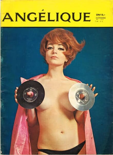 Angelique Vintage Magazine Cover