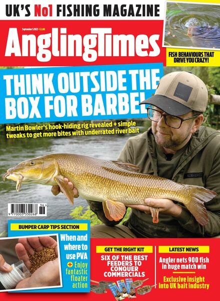 Angling Times – Issue 3635 – September 5 2023 Cover