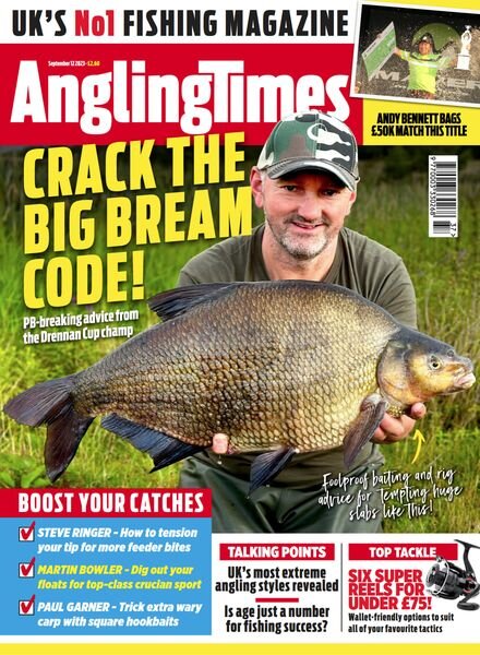 Angling Times – Issue 3637 – September 12 2023 Cover