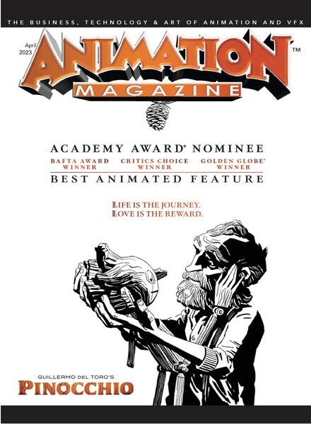 Animation Magazine – April 2023 Cover