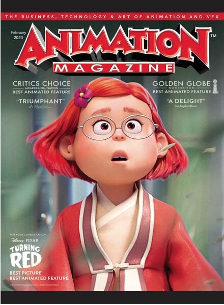 Animation Magazine – February 2023 Cover